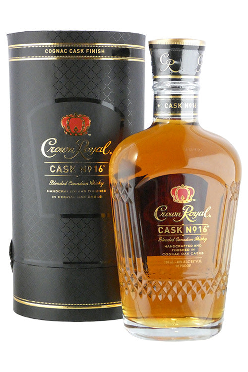 Crown Royal Cask 16 with Tube 750ml - Flask Fine Wine & Whisky