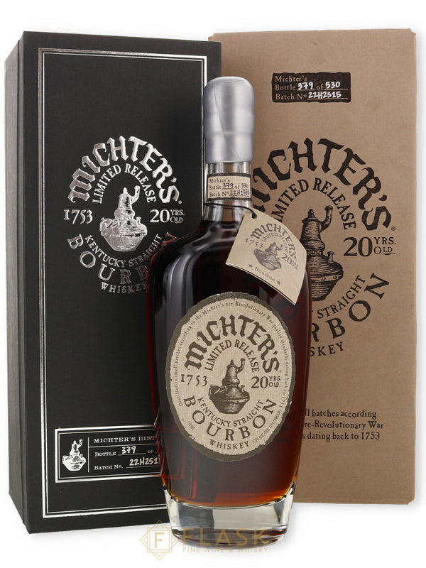 Michters 20 Year Old Bourbon 2022 - Flask Fine Wine & Whisky