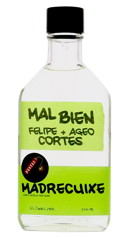Mal Bien Puntas Madrecuixe Cortes Mezcal 200ml - Flask Fine Wine & Whisky