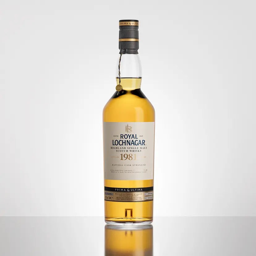 Royal Lochnagar 1981 Prima & Ultima 40 Year Old 105 Proof Single Malt Scotch - Flask Fine Wine & Whisky