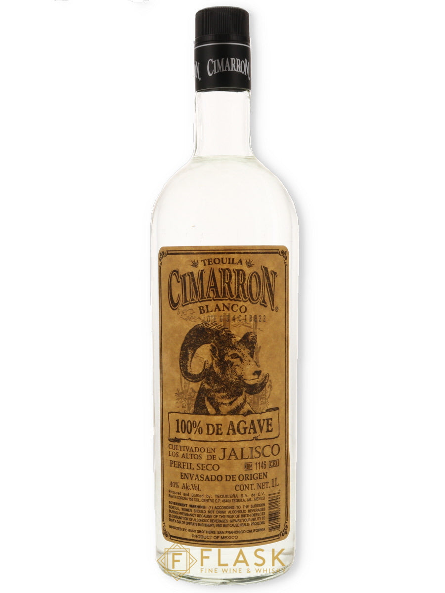 Buy Cimarron Blanco Tequila 1L | Flask Wines