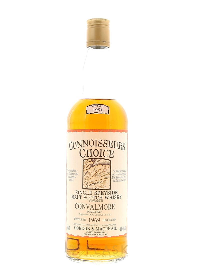 Convalmore 1969 Map Label Connoisseurs Choice Speyside Single Malt - Flask Fine Wine & Whisky
