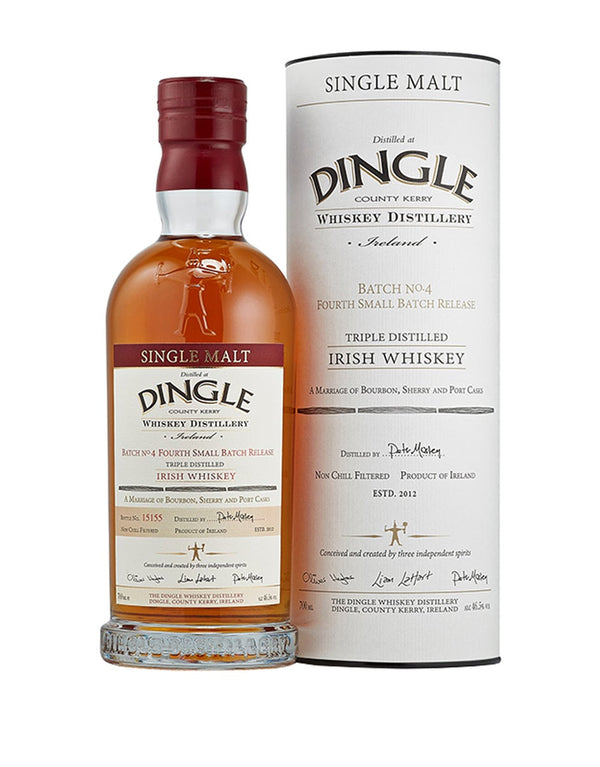 Dingle Single Malt Irish Whiskey Batch No 4 - Flask Fine Wine & Whisky