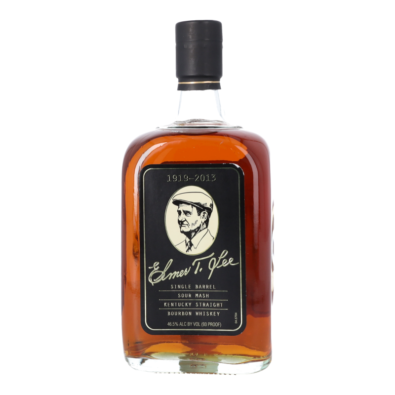 Elmer T. Lee Commemorative Bottle Single Barrel Bourbon Black Label - Flask Fine Wine & Whisky