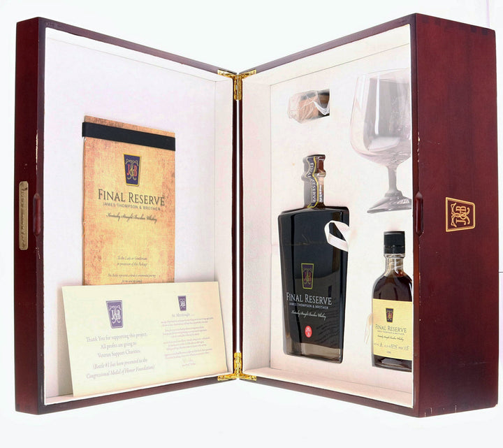 James Thompson 1971 Final Reserve 45 Year Old Bourbon Collector's Package 2nd Release [Net] - Flask Fine Wine & Whisky