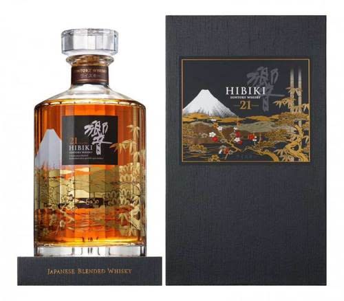 Hibiki 21 Year Old Kacho Fugetsu Limited Edition - Flask Fine Wine & Whisky