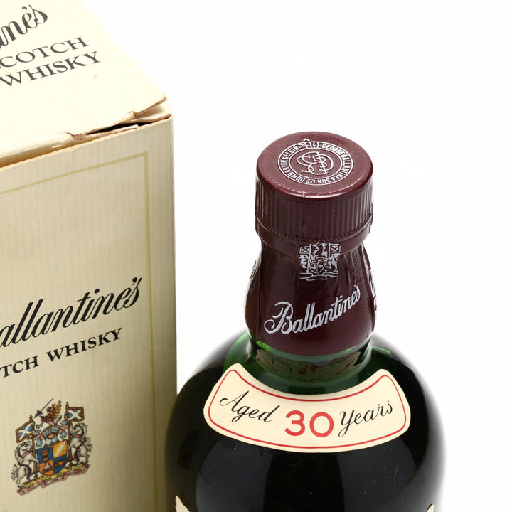 Ballantine's 30 Year Old Scotch Whisky 1980s - Flask Fine Wine & Whisky