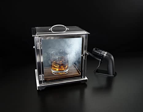 Crafthouse by Fortessa Cocktail Smoking Box - Flask Fine Wine & Whisky