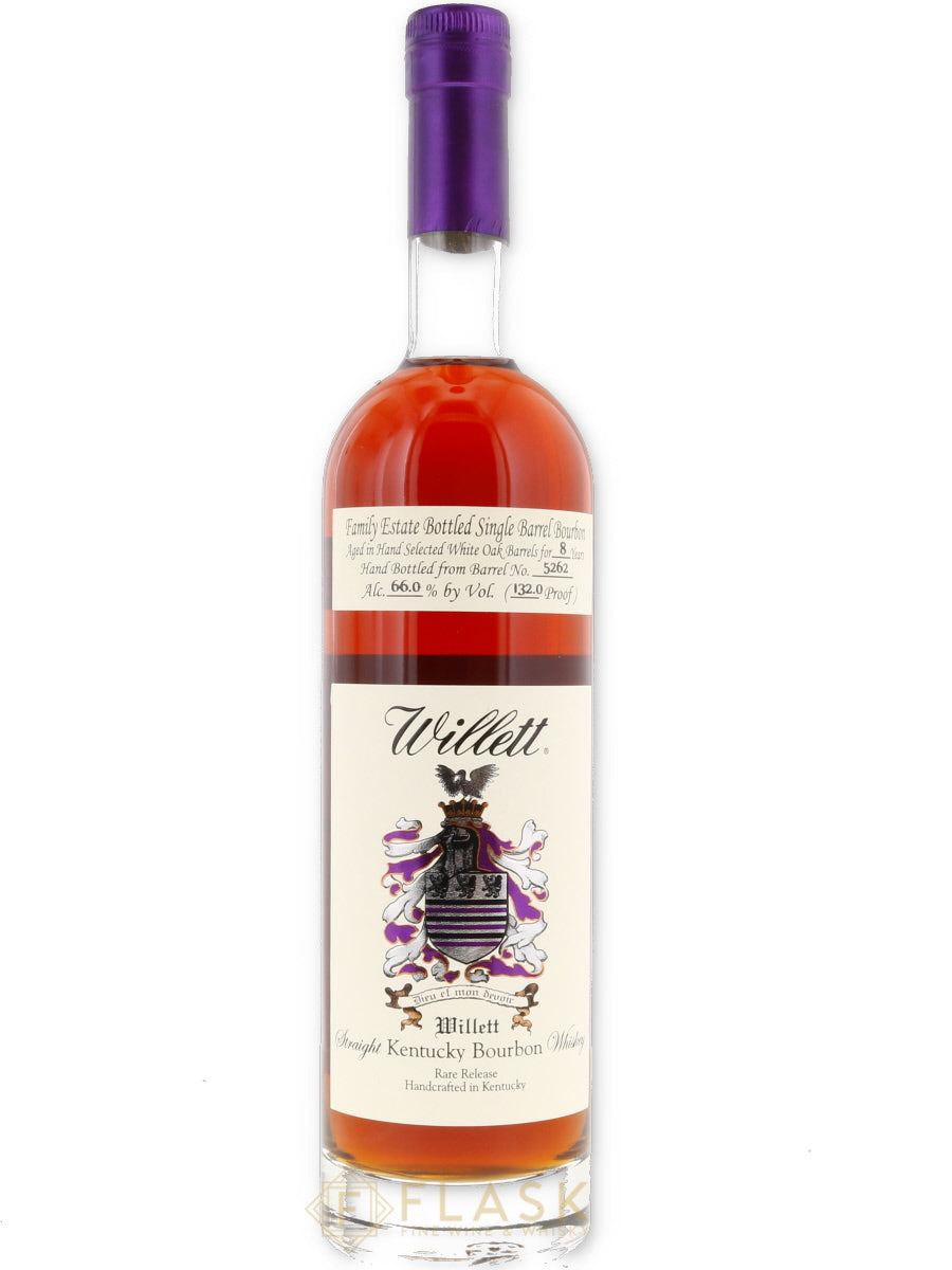 Willett Family Estate Single Barrel Bourbon 8 Year Old #5262 - Flask Fine Wine & Whisky