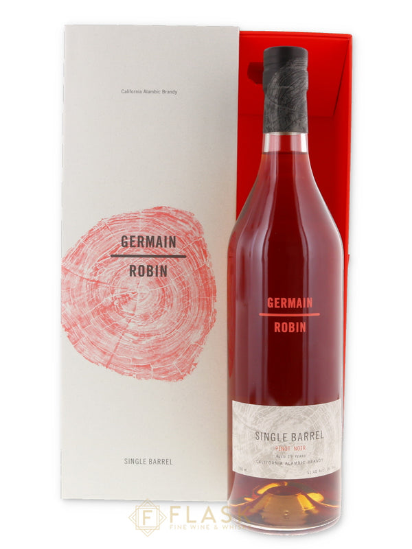 Germain Robin Single Barrel Brandy Pinot Noir 19 year aged - Flask Fine Wine & Whisky