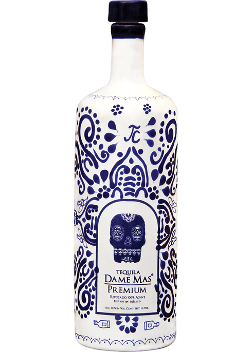 Dame Mas Premium Reposado Tequila 1 Liter - Flask Fine Wine & Whisky