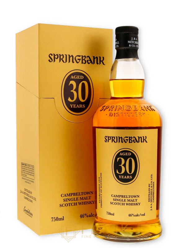 Springbank 30 Year Old Single Malt Scotch Whisky 750ml - Flask Fine Wine & Whisky