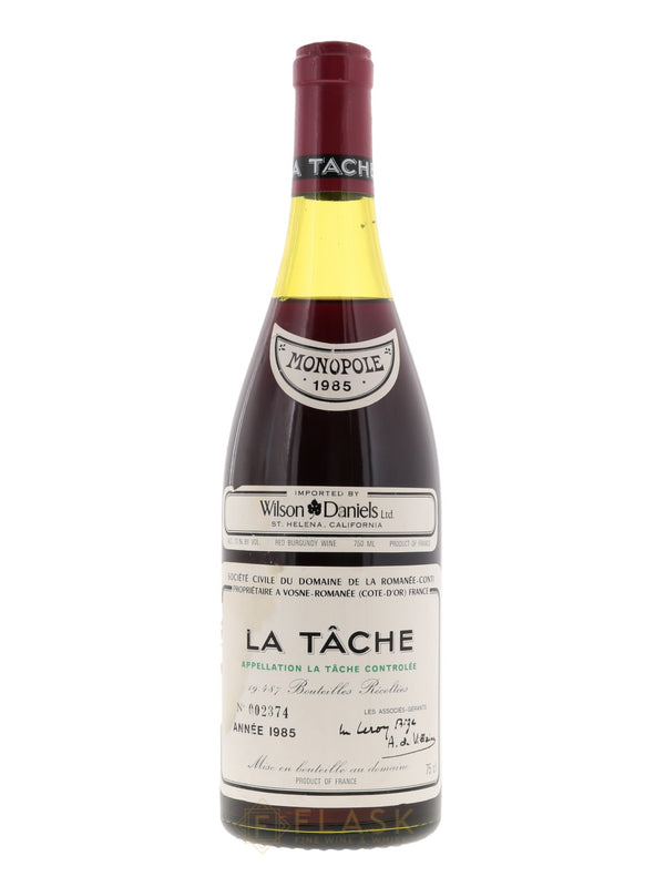 Domaine de la Romanee Conti La Tache 1985 - Flask Fine Wine & Whisky