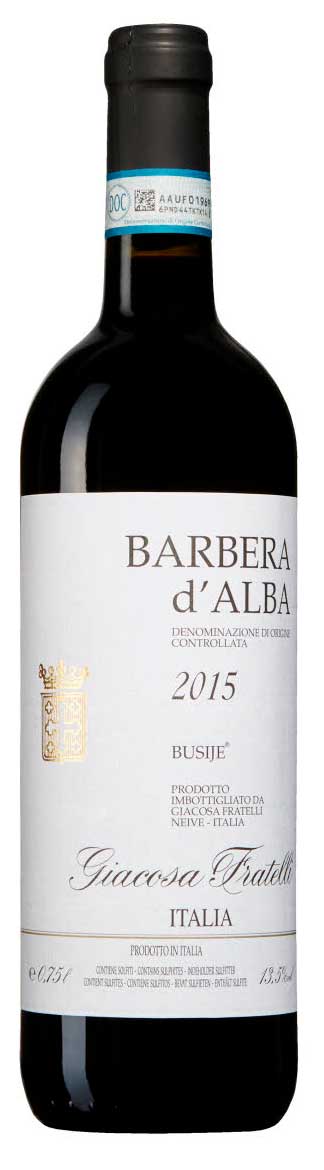 Fratelli Giacosa Barbera d'Alba Bussia 2016 - Flask Fine Wine & Whisky