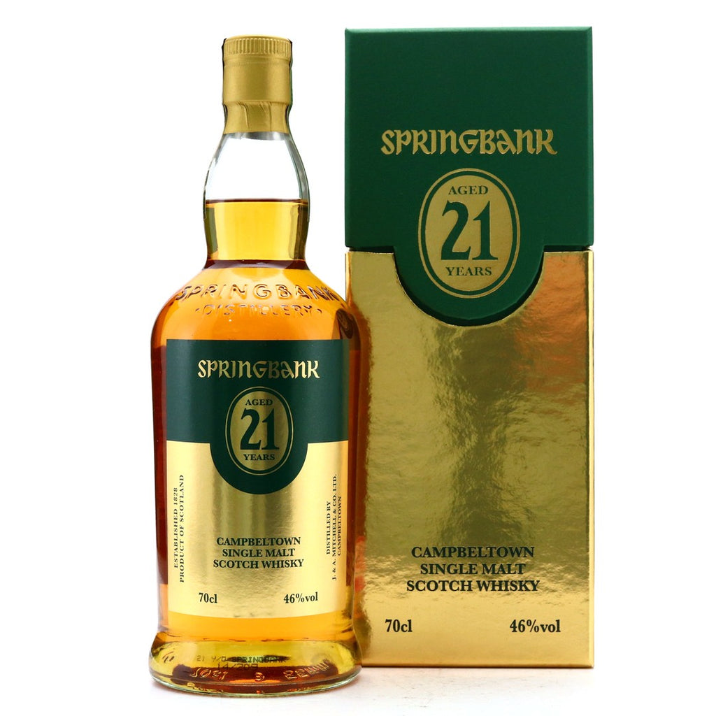 Springbank 21 Year Old Single Rum Cask - Flask Fine Wine & Whisky