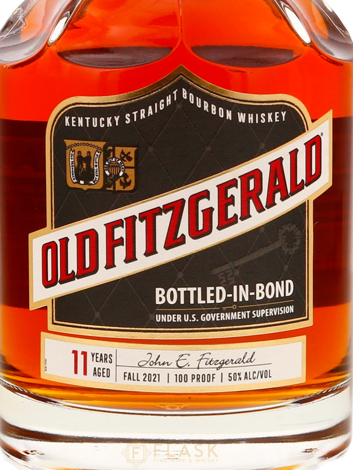 Old Fitzgerald 11 Year Old Bourbon Bottled In Bond Decanter Bottle 2021 Edition - Flask Fine Wine & Whisky