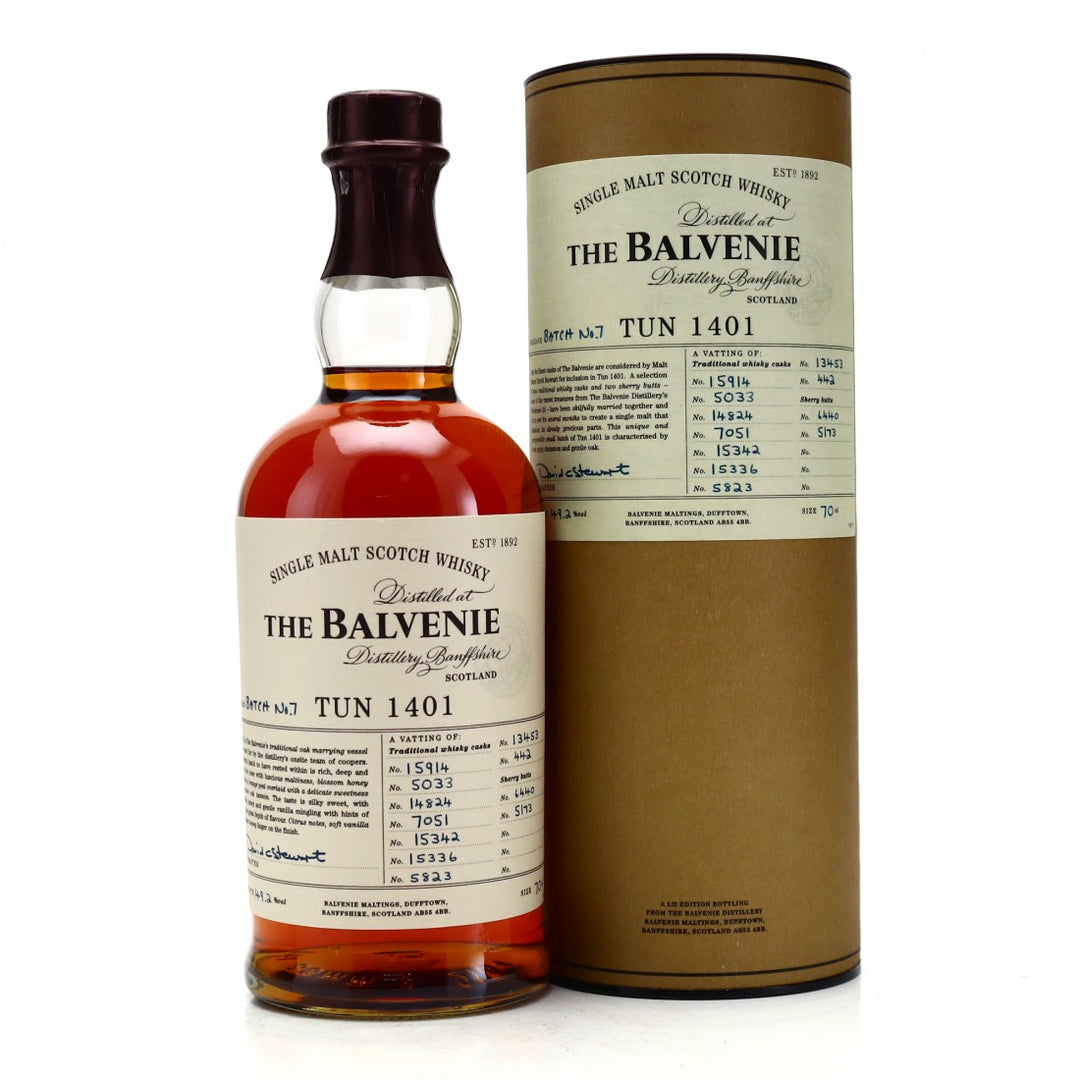 Balvenie Tun 1401 Batch 7 Single Malt 70cl - Flask Fine Wine & Whisky