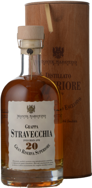 Monte Sabotino Grappa Stravecchia Invecchiata 20 Gran Reserva Superiore - Flask Fine Wine & Whisky