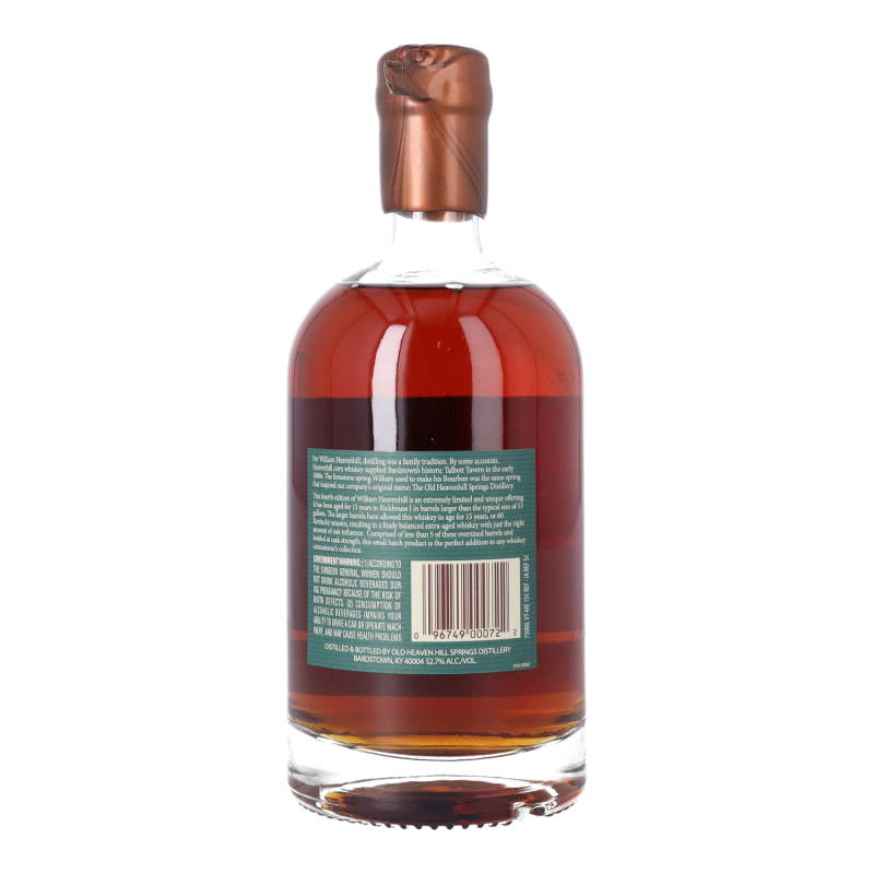 William Heavenhill 15 Year Old Cask Strength Bourbon 4th Edition William Heavenhill 15 Year Old Cask Strength Bourbon 4th Edition