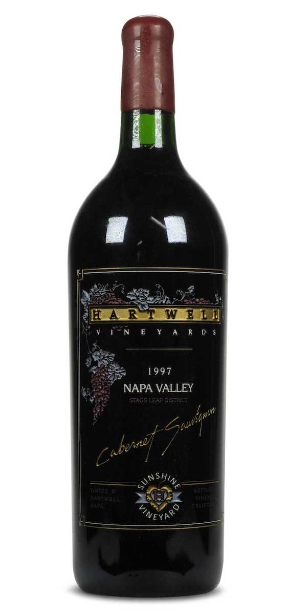 Hartwell Estate Cabernet Sauvignon Stags Leap Etched 1998 1.5 Liter Magnum - Flask Fine Wine & Whisky