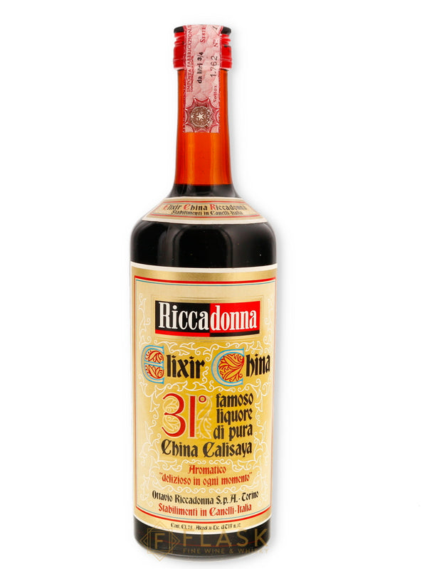 Amaro RiccaDonna Elixir China Vintage 1970s - Flask Fine Wine & Whisky