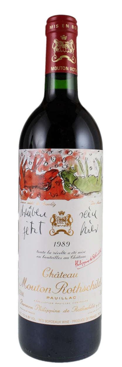 Mouton Rothschild 1989 - Flask Fine Wine & Whisky