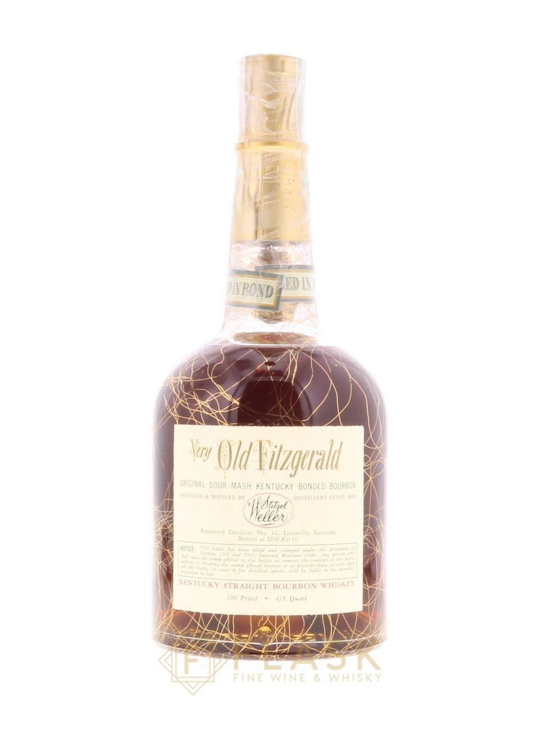 Very Xtra Old Fitzgerald 1957 Bottled in Bond 10 Year Old Bourbon 100 Proof / Stitzel-Weller - Flask Fine Wine & Whisky