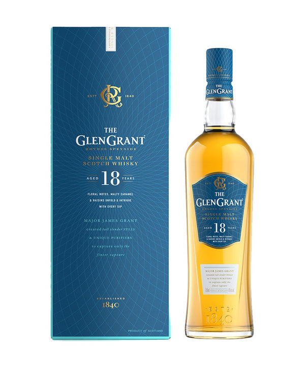 Glen Grant 18 Year Old Rare Edition Single Malt Scotch - Flask Fine Wine & Whisky