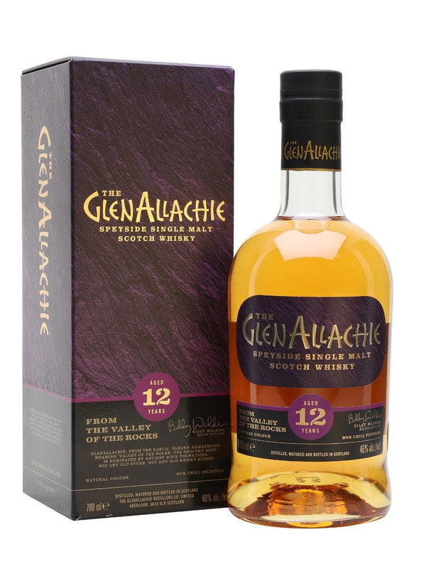 GlenAllachie 12 Year Old Single Malt - Flask Fine Wine & Whisky