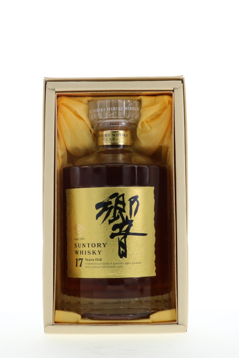 Suntory Hibiki 17 Years Old Gold Label Original Box - Flask Fine Wine & Whisky