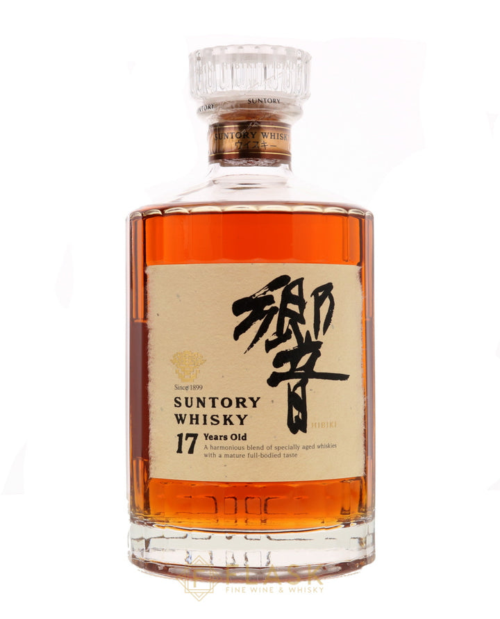 Suntory Hibiki 17 Year Old Japanese Whisky / Old Crest Label - Flask Fine Wine & Whisky