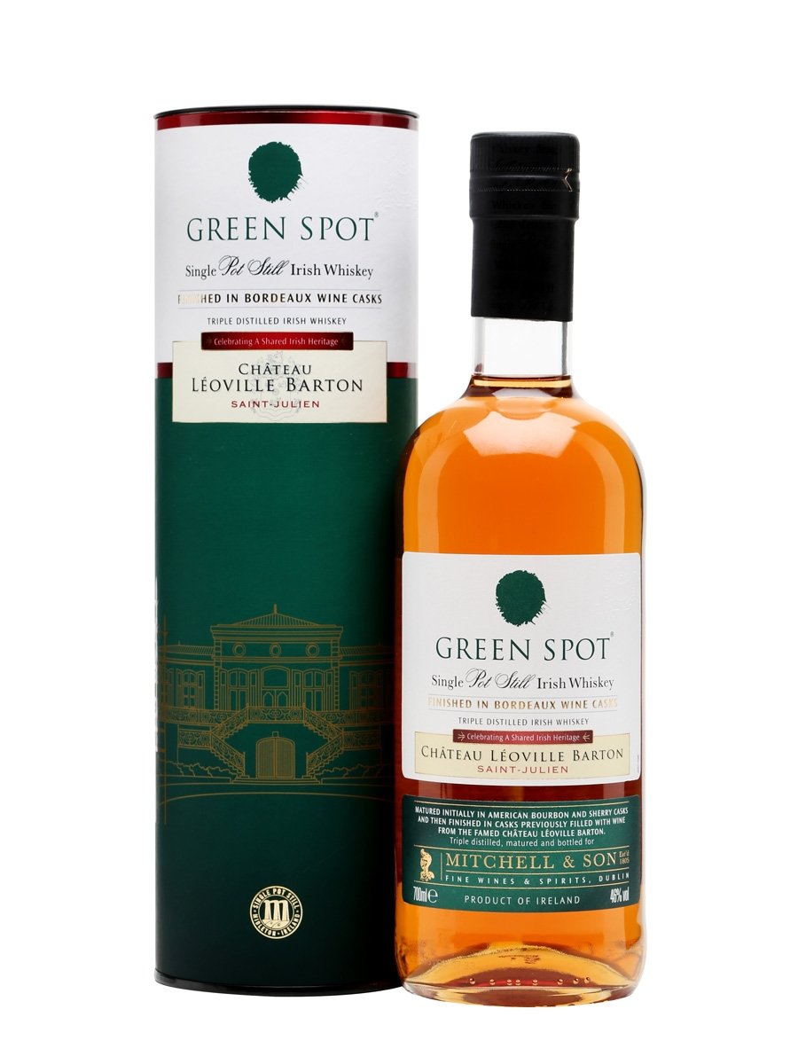 Green Spot Chateau Leoville Barton Bordeaux Cask Finish Irish Whiskey - Flask Fine Wine & Whisky