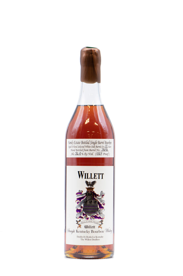 Willett Family Estate 13 Year Single Barrel Bourbon, #3696 / The Party Source / Copper Wax - Flask Fine Wine & Whisky