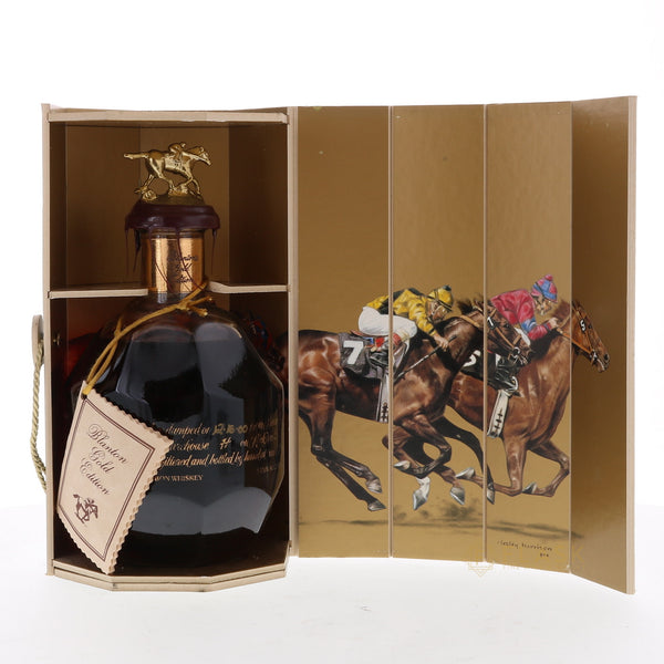 Blantons Gold Kentucky Derby Box Bourbon 2000 - Flask Fine Wine & Whisky