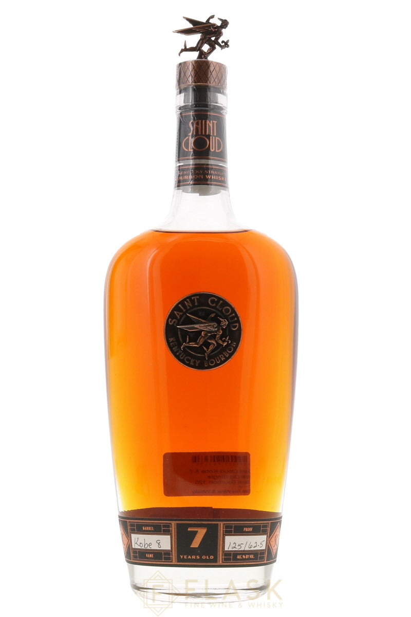 Saint Cloud Kobe 8 7 Year Old Single Barrel Bourbon 125 Proof - Flask Fine Wine & Whisky