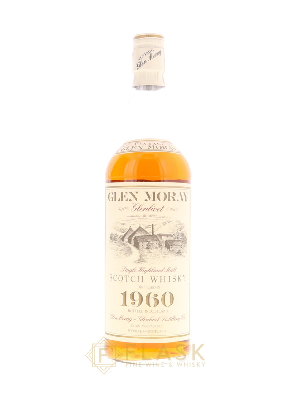 Glen Moray 1960 26 Year Old Single Malt Scotch - Flask Fine Wine & Whisky