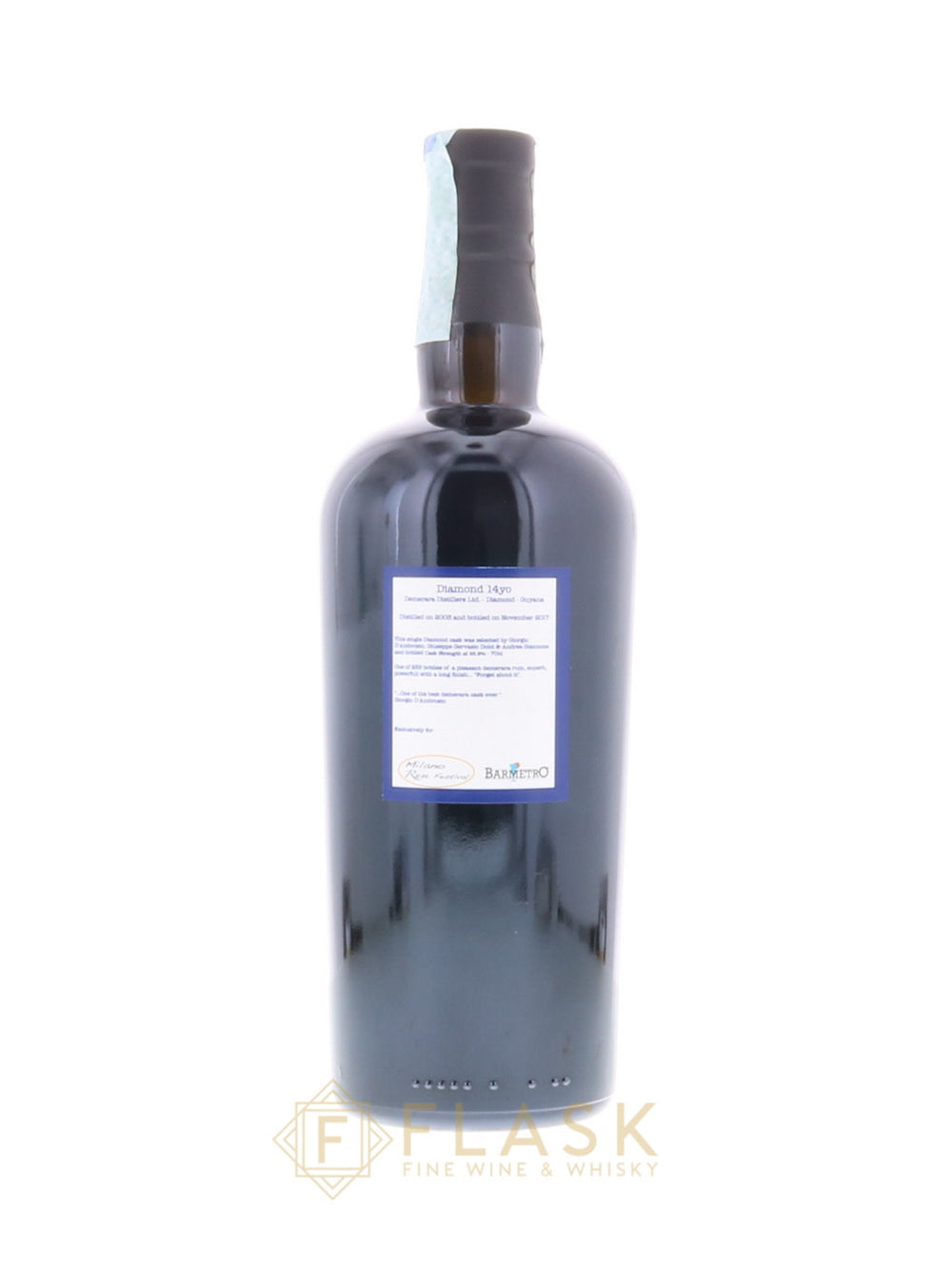 Diamond 2003 Milan Rum Festival / Bar Metro 14 Year Old - Flask Fine Wine & Whisky