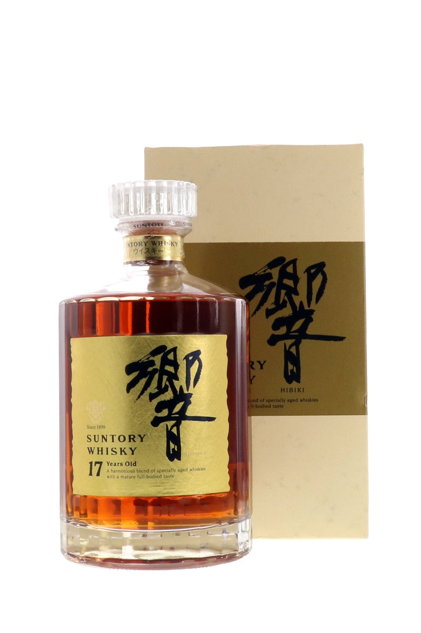 Buy Suntory Hibiki 17 Years Old Gold Label Original Box | Flask Wines