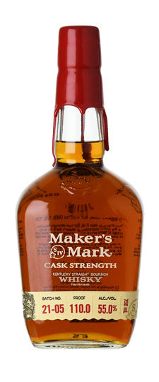 Makers Mark Cask Strength Bourbon Whisky Batch 21-05 750ml - Flask Fine Wine & Whisky