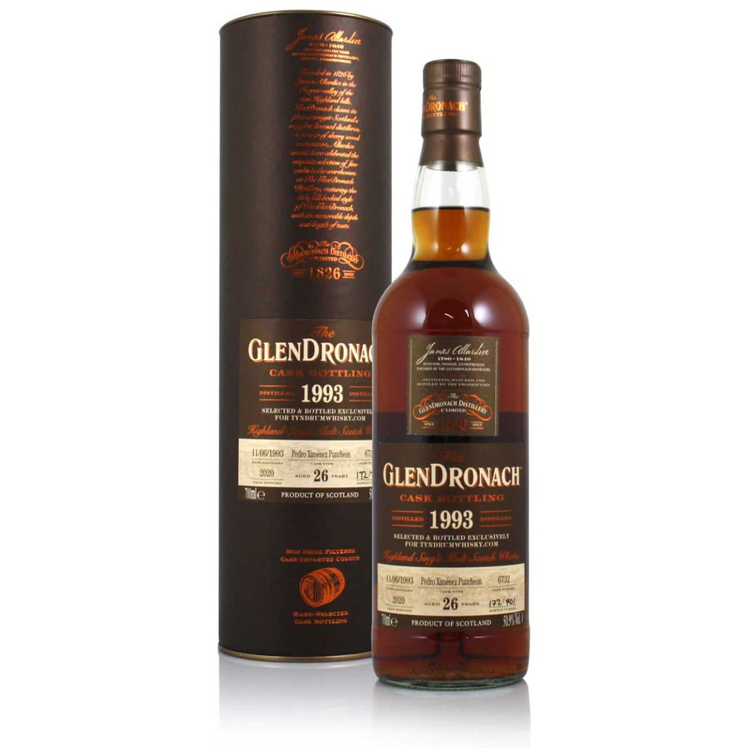 Glendronach 1993 26 Year Old Cask #6732 - Flask Fine Wine & Whisky