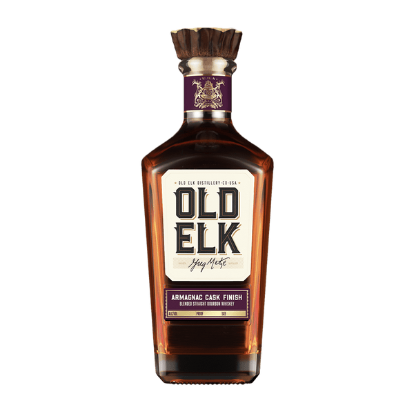 Old Elk Straight Bourbon Whiskey Armagnac Cask Finish - Flask Fine Wine & Whisky