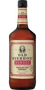 Old Overholt Straight Rye Whiskey Bonded 4 Year 100 1L - Flask Fine Wine & Whisky