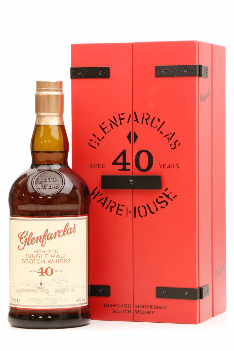 Buy Glenfarclas Warehouse Single Year Flask Wines Edition 40 | Old Malt