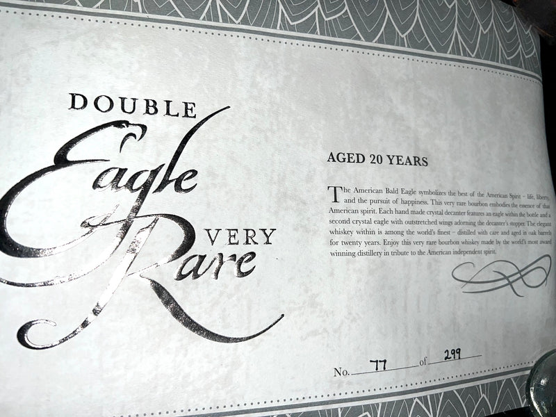 Double Eagle Very Rare 20 Year Old / 2019 First Edition - Flask Fine Wine & Whisky