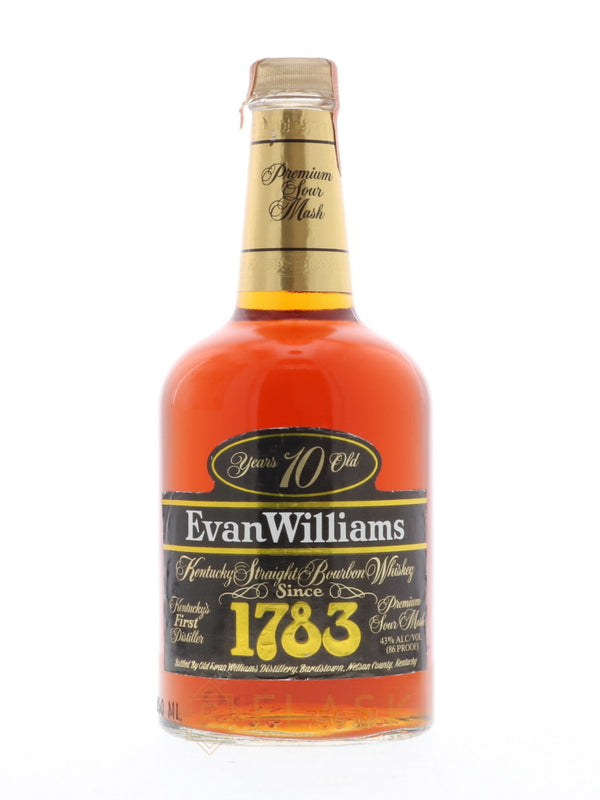 Evan Williams 10 Year Old Bourbon 1991 - Flask Fine Wine & Whisky