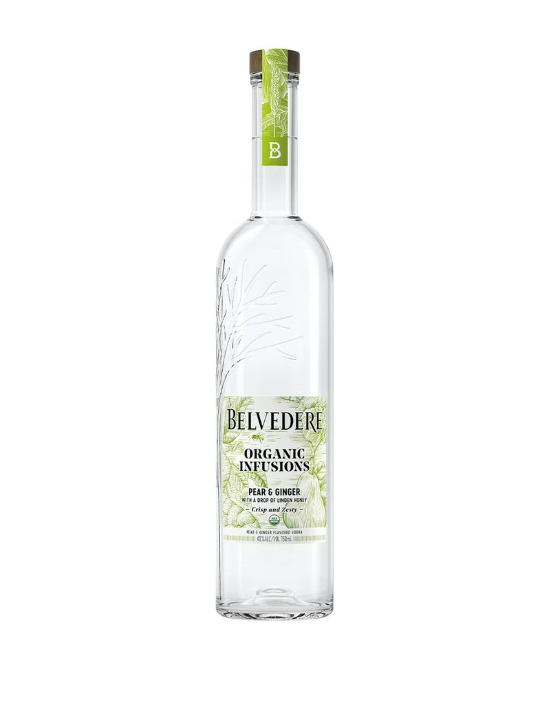 Belvedere Organic Infusions Pear & Ginger Flavored Vodka - Flask Fine Wine & Whisky