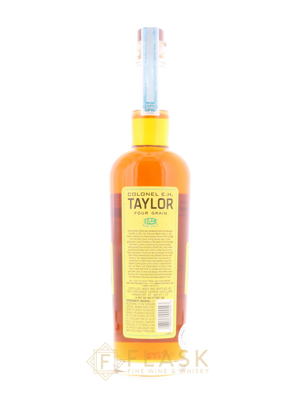 Colonel EH Taylor Four Grain Bourbon 2017 (Provenance Guaranteed) - Flask Fine Wine & Whisky