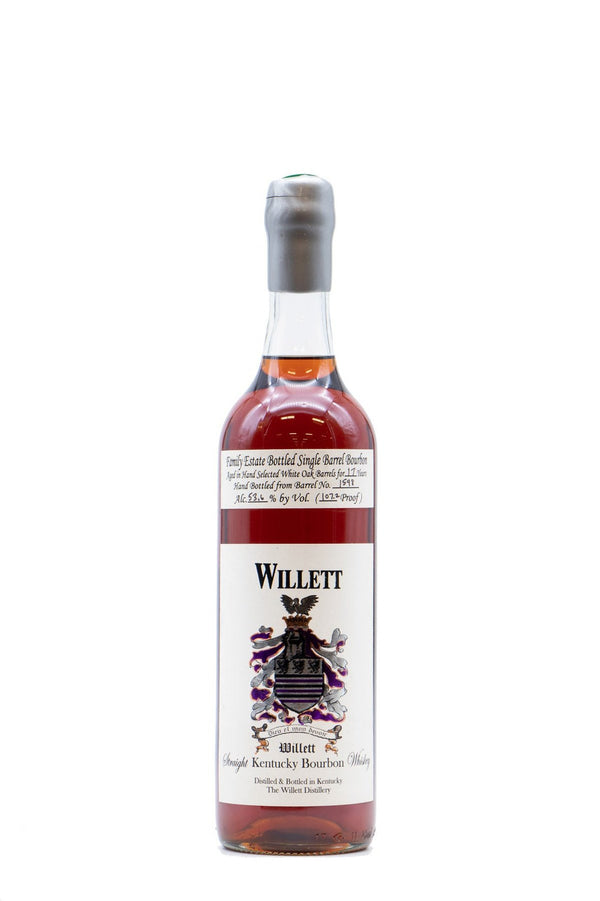 Willett Family Estate 17 Year Single Barrel Bourbon #1598, Heinz Taubenheim / Silver Wax 53.6% / 1 of 36 - Flask Fine Wine & Whisky