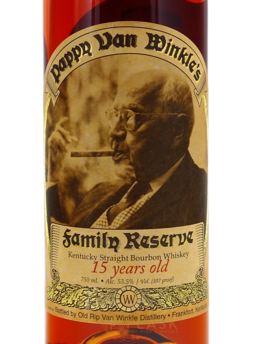 Buy Pappy Van Winkle 15 Year Old Bourbon 2012 Flask Wines