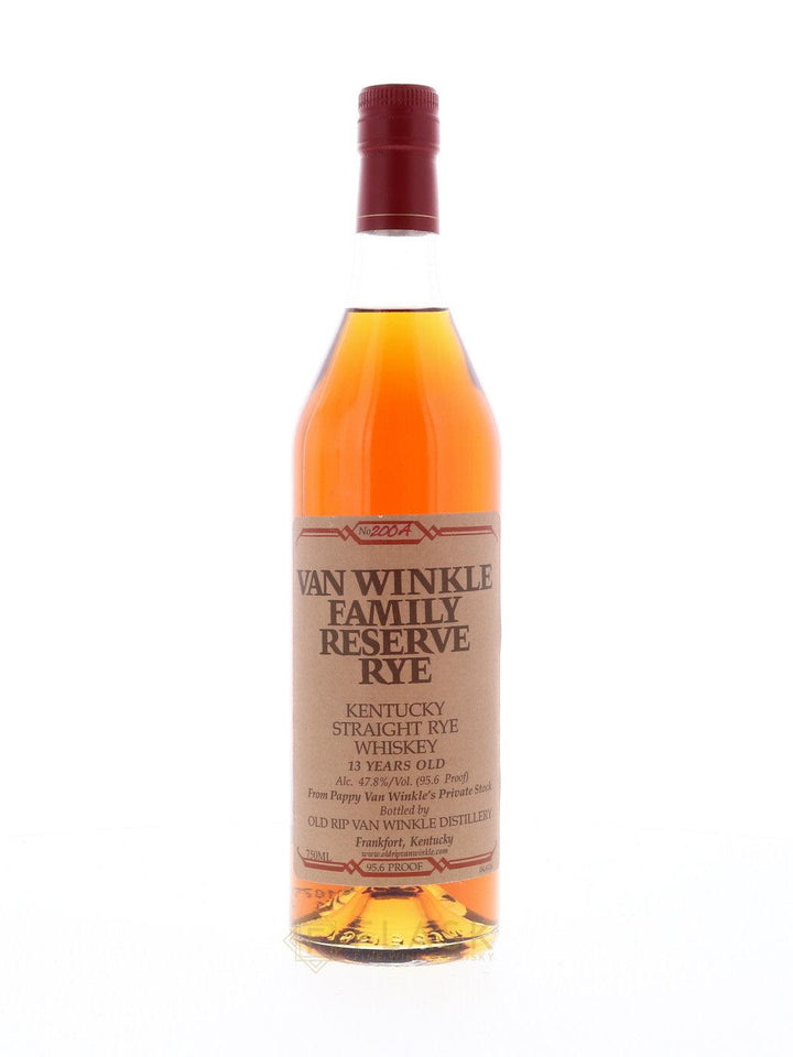 Van Winkle Family Reserve Rye Whiskey 13 Years Old Bottled 2018 - Flask Fine Wine & Whisky